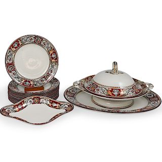 (14 Pc) Minton "Florentine" Porcelain Set