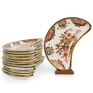 (12 Pc) Royal Crown Derby Dishes