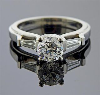 Verragio Platinum Diamond Engagement Ring Setting 
