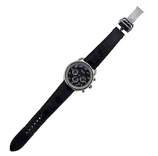 Hermes Arceau Stainless Chronograph Automatic Watch AR4.910