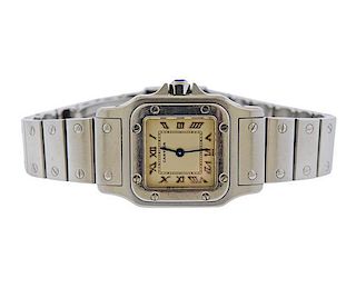Cartier Santos Galbee Stainless Steel Watch W20056D6