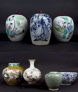 Grouping of 20th Century Porcelain.
