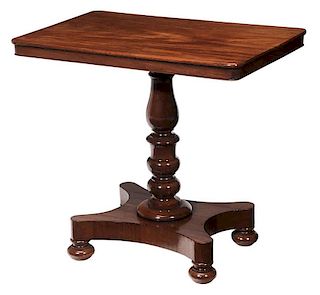 Classical Mahogany Pedestal Table