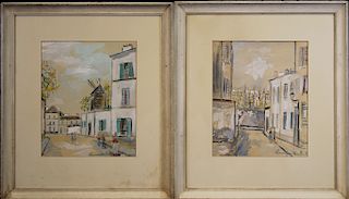 Pair of Maurice Utrillo (1883 - 1955) Lithographs