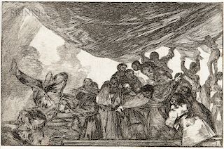 Francisco José de Goya y Lucientes (Spanish, 1746-1828)  Disparate Claro