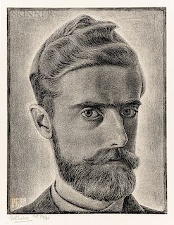 M.C. (Maurits Cornelis) Escher (Dutch, 1898-1972)  Self Portrait