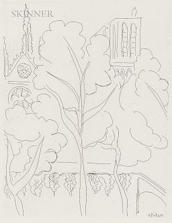 Henri Matisse (French, 1869-1954)  La Cité - Notre-Dame