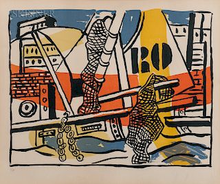 Fernand Léger (French, 1881-1955)  Le port de Trouville