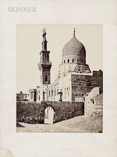Francis Frith (British, 1822-1898)  The Mosque of the Emeer Akhoor, Cairo