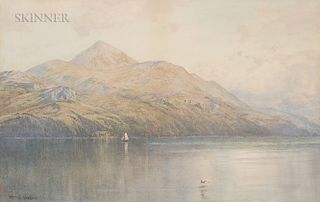 William Trost Richards (American, 1833-1905)  Norway