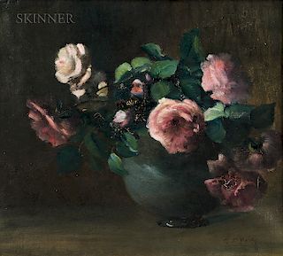 Charles Ethan Porter (American 1847-1923)  Roses