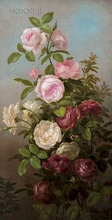 Anna Eliza Hardy (American, 1839-1934)  Roses