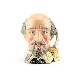 SHAKESPEARE (INKWELL HANDLE) D6689 - LARGE - ROYAL DOULTON CHARACTER JUG