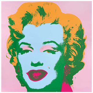 ANDY WARHOL, II.28: Marilyn Monroe, Screenprint, 35.4 x 35.4” (90 x 90 cm)