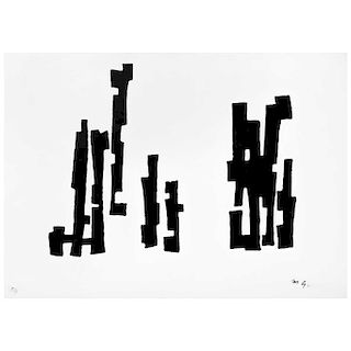 MATHIAS GOERITZ, Sin título (“Untitled”), Signed Screenprint P / T, 6.6 x 10.2” (17 x 26 cm)