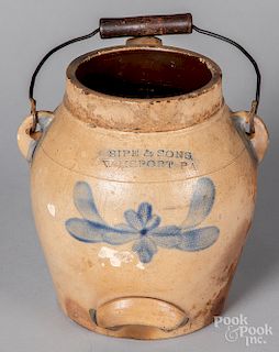 Pennsylvania stoneware batter jug