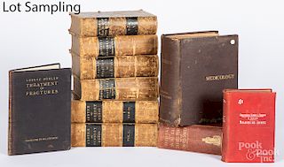 Group of early medical books