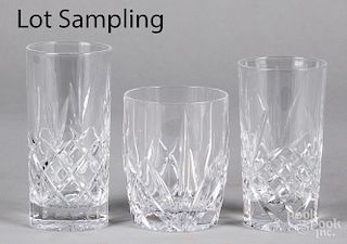 Waterford glasses and tumblers