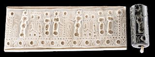 Old Assyrian Trading Colony Stone Cylinder Seal