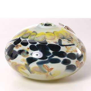 Richard Q. Ritter studio art glass vase