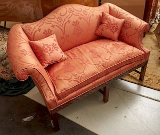 Chinese Chippendale style settee