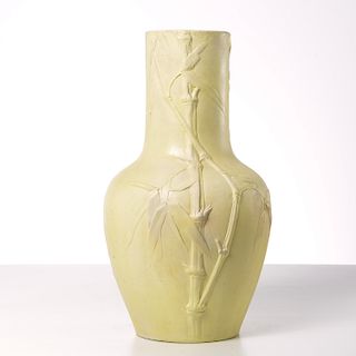Clement Massier, large Golfe-Juan vase