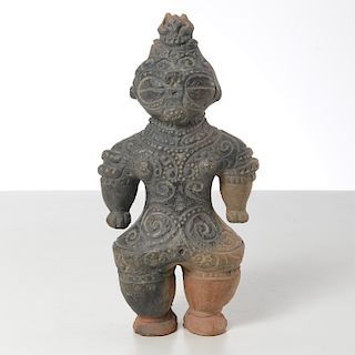Dogu humanoid earthenware effigy