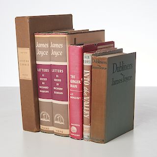 (6) vols literature, incl. James Joyce