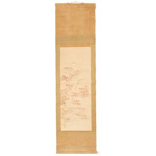 Japanese School, Momiji scroll painting