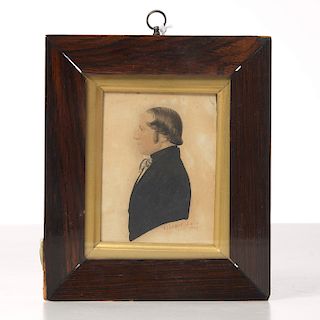 Patrick Wybrant, miniature portrait painting