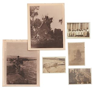 Marble & Curtis, (6) Native American photographs