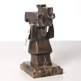 Fedor Krushelnitsky, bronze sculpture