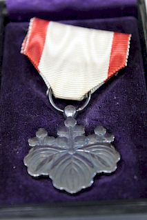 Japanese medal.