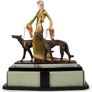 Otto Poertzel (German,1876–1963) Bronze Sculpture