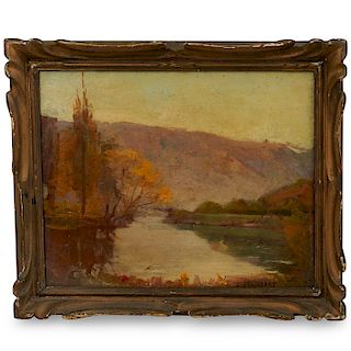 Emile Isenbart (French, 1846-1921) Oil on Canvas