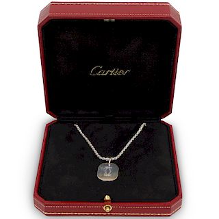 Cartier Sterling Pendant Necklace