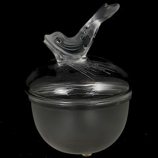Lalique "Igor" Crystal Caviar Bowl