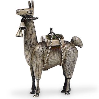 Sterling Silver Llama Figurine