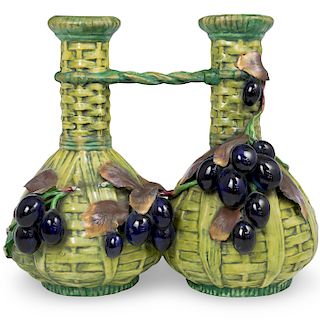 Art Nouveau Amphora Double Vase