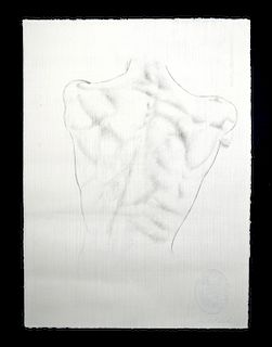 Contemporary Delaney Double-Sided Drawing of Nudes