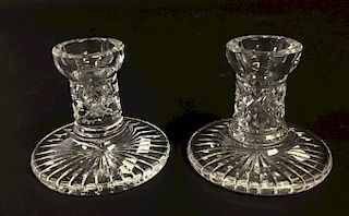 Pair of Waterford Candlesticks