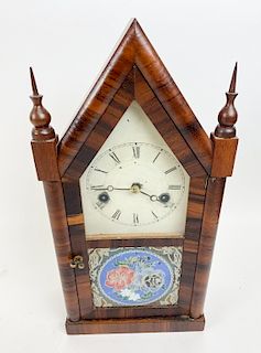 New Haven Rosewood Shelf Clock