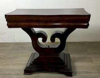 Federal Style Game Table