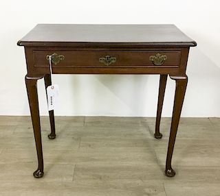 English One Drawer Side Table