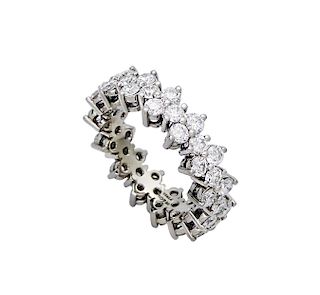 Tiffany & Co Aria Diamond Ring in Platinum 950 SZ6