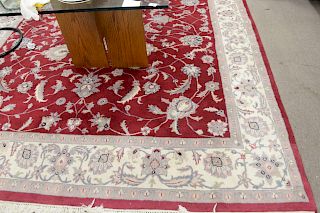 Oriental carpet, 9' x 12'.