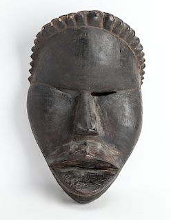 West African Carved Tribal Mask