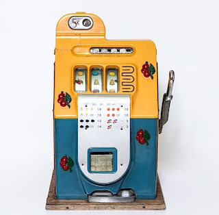 Mills 5-Cent "Cherry" Slot Machine, Vintage
