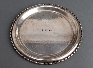 Georg Jensen Danish Silver Round Plate