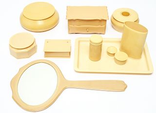 French Pyralin Celluloid Vanity Items, 11